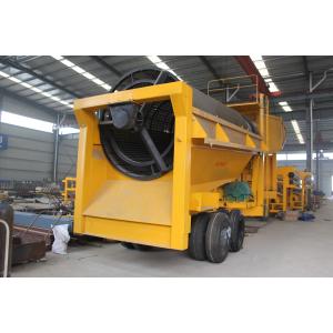 High quality Trommel type Alluvial Gold Mining Screening Plant With Drum Screen