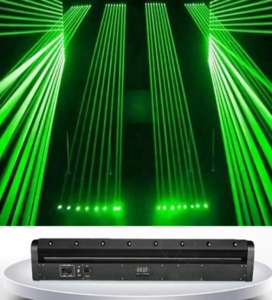 8 Eyes DJ Disco Move Head Laser LED Disco Laser Light Stage Light Effect