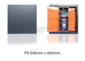 China 5mm Indoor Full Color Led Screen Cabinet 10kg / Pcs Pulled Aluminum factory