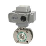 Stainless Steel 304 Flange Connection Vacuum Ball Valve with Electric Actuator