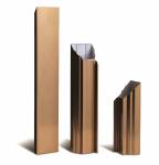 Industrial Round Aluminum Extruded Tube Customized 0.8-3.0mm Thickness
