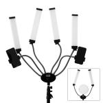 OEM logo bicolor 48w/96w eyelash extension beauty lash lamp Double Arms LED Fill