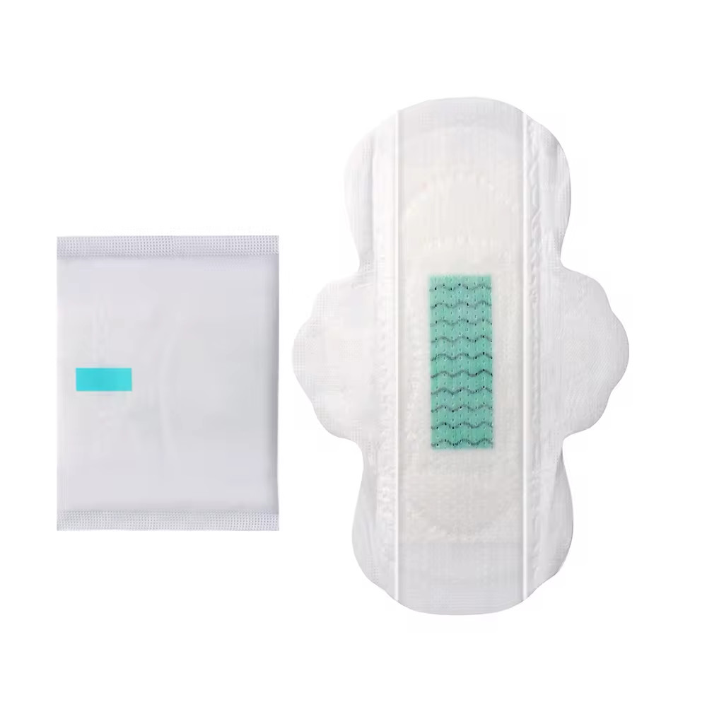 Female Macro Care Wholesale Manufacturing Cotton Anion Sanitary Napkins Sanitary Pad Women With Negative Ion