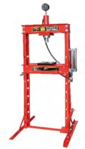 China Width 380mm Hydraulic Jack Press H Frame Press With Gauge 12 Ton factory