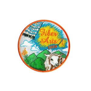 China Customized Logo Embroidered Patches Company Logo Patches Police Uniform Patches factory