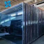 Coloured Mirror Glass Sheets 1830*2440mm Blue Float Glass Mirror