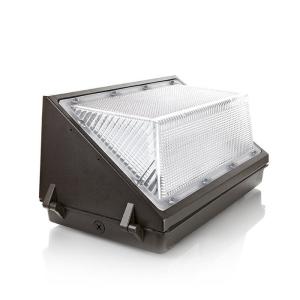 China AC100-277V Outdoor Led Wall Pack 100w 120w 150w 80Ra 130lm/W Solar Wall Pack factory