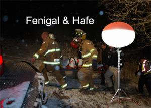 China Usa Standard 600w Outdoor Balloon Lights For Tsunami Emergency Rescue factory
