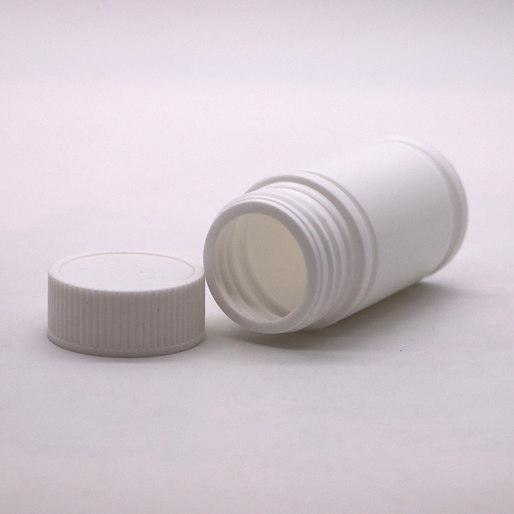 Small Capacity 60mm HDPE Bamboo Shape Plastic Bottle with Screw Cap and Collar Material HDPE