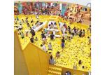 Indoor Inflatable Play Park For Supermarkets Various Size SGS Certificated