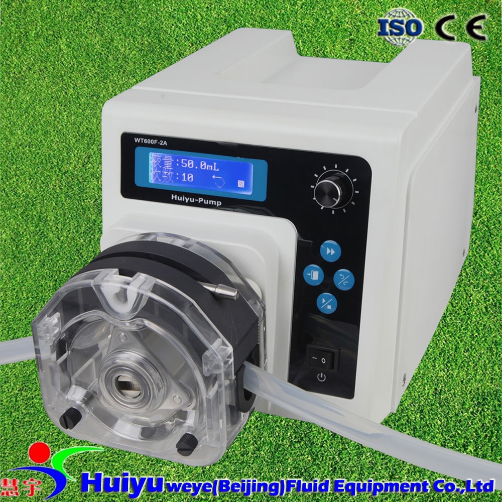 Jam dispensing peristaltic pump