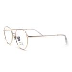 MD111 Stainless Steel Metallic Optical Frames Durable Frame Size 53-17-145