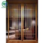 Contemporary Decorative Aluminium Privacy Screens Laser Cut Indoor Facades