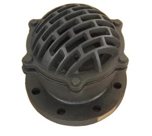 China NBR/EPDM ductile iron BS4504 foot valve factory