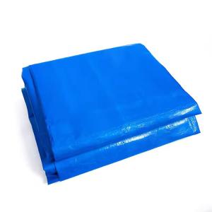 China 130gsm PE Tarpaulin Cover Polyethylene Tarp Material Tear Resistant factory