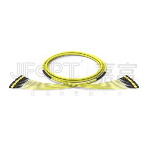 China G657A1 Bend Insensitive MPO Fiber Optic Cable 96 Core 8 Unit 12 Fibers Single Mode OS2 Low Loss factory