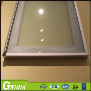China anodized glass insert 1000 to 6000mm factory supply kitchen cabinet aluminum door frame factory