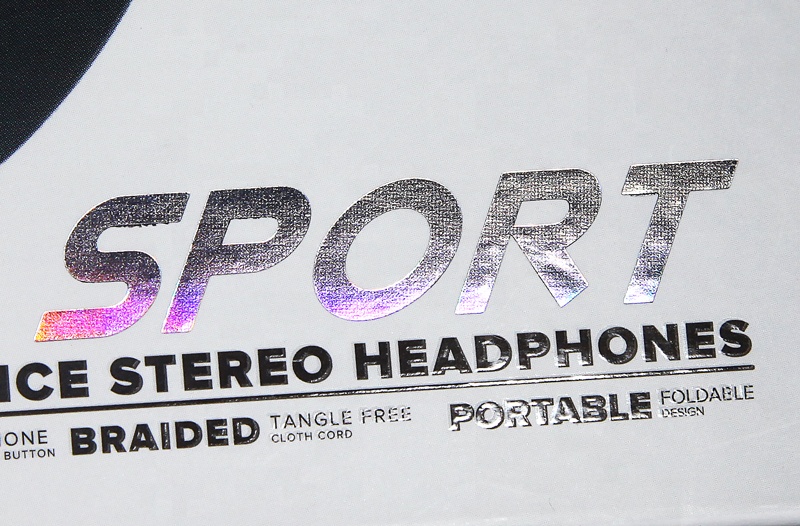 Recycle Paper Cardboard Headphone Earphone Packaging Box ODM