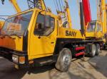 WP10.270 Engine 25T Sany QY25C Used Truck Mounted Crane