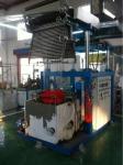 Pillar Type Double Lifting PVC Shrink Film Blowing Machine 15KW Driving Motor