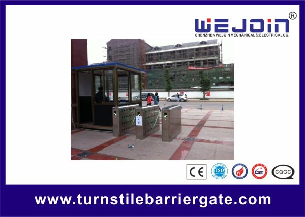 China Stainless Steel Flap automatic gate system Anti-tailing Adjustable Access factory