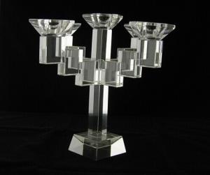 China Pretty Crystal Candlestick factory