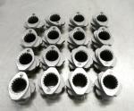 Standard Involute Spline Extruder Machine Screw Elements Kneading Block