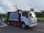 ISUZU KV600 130hp Engine Trash Compactor Truck 8cbm Tank Waste Removal Truck