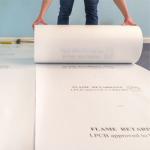 Black Corflute Sheet 6mm 8mm Correx Floor Protection Roll