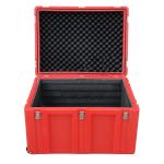 Hard Plastic Military Surplus Transport Cases One Piece Construction