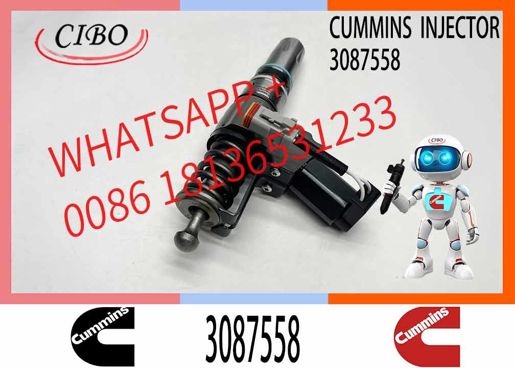 Engineering Machinery N14 Truck Engine System Accessories 3087558F Diesel Fuel Injector