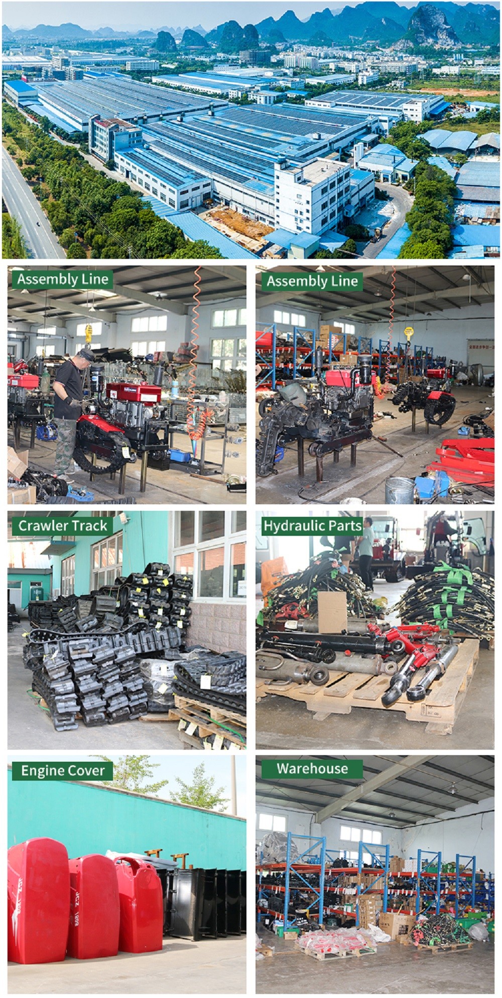 80 HP Bulldozer Cultivator Tractor Agricultural Machinery Multifunctional