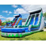 Big Inflatable Slide Water Lake Inflatable Water Park For Child And Adult