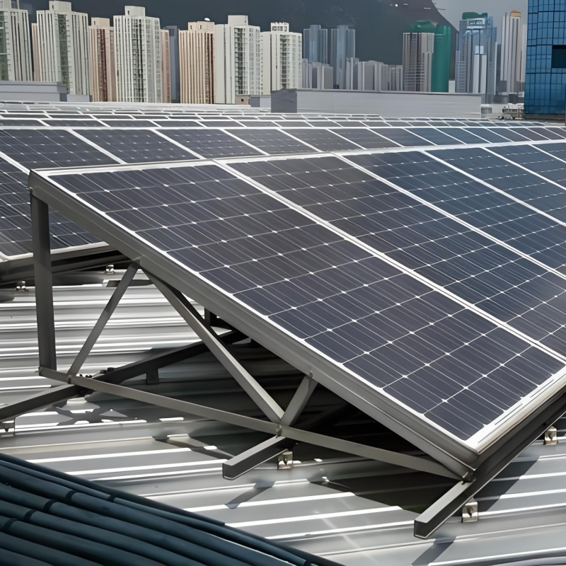 Weatherproof Solar Panel Roof Mounting Brackets – Aluminum Alloy with Anti-Rust