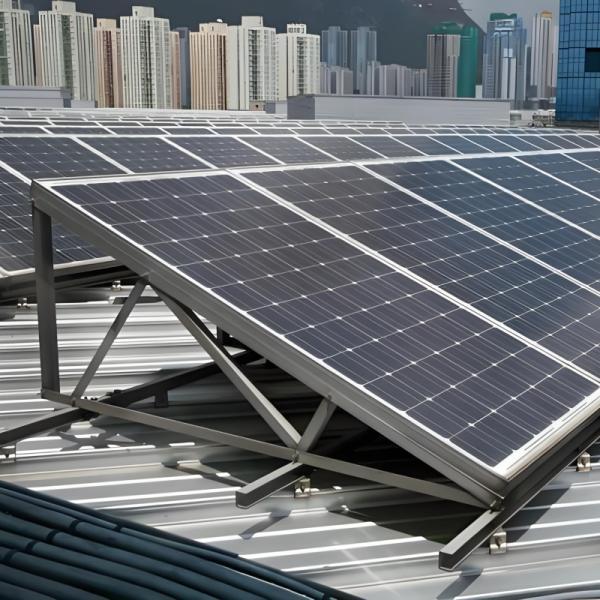 Weatherproof Solar Panel Roof Mounting Brackets – Aluminum Alloy with Anti-Rust