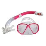 Tempered Glass Mask Lens Snorkel Set for Kids Dry Snorkel and Seaview Snorkel
