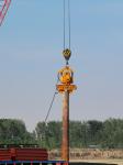 240KN Vibratory Hammer Pile Driver AP90A Crane Type With 10.3mm Amplitude