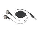 Freeuni Promotional Portable 3.5MM Stereo push button Retractable ear buds