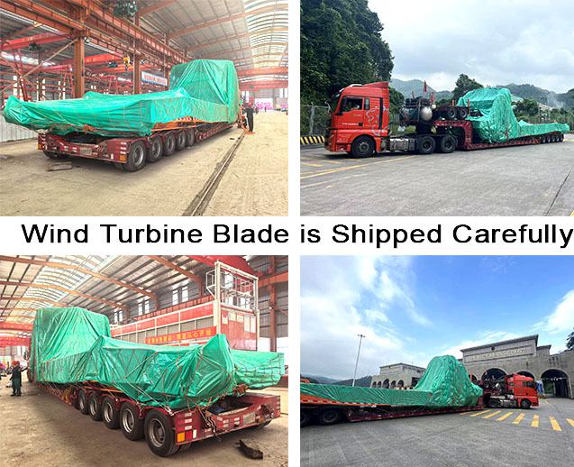 TITAN 5 Axle Windmill Blade Transport Trailer for Sale
