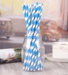 Eco Friendly Colorful Biodegradable Disposable Drinking Paper Straws Accept