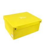 Thermal Insulation Vegetable Corrugated Boxes Yellow Hollow Board Box