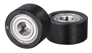 China 608ZZ Quality Plastic Bearing Roller Nylon POM Pulley Is Suitable For Track factory