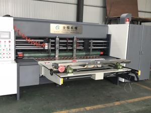 China Electrical Adjust Type Carton Box Rotary Slotter Machine 50mm Wall Thickness factory