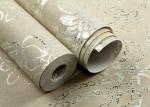 European Retro Vintage Wallpaper Non woven with Elegant Floral and Bronzing