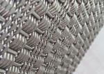 SGS SS316 Flexible Metal Mesh Fabric 1.7mm Rod