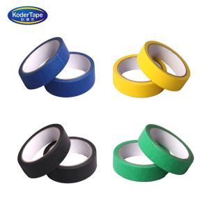 China Medium-Temperature Colour Paper Masking Tape Synthetic Rubber Adhesive For Decoration on sale