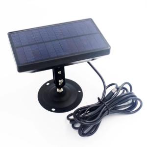 China IP54 9V 16w Solar Power Panel 2400mAH Battery Camera Accessory factory