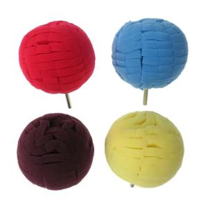 China 80Mm Car Polishing Sponges Wheel Cleaning Ball Shaped For Waxing Job factory