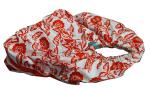 Customized DYE Printing Round handle Lady shopping cotton bag leisure style