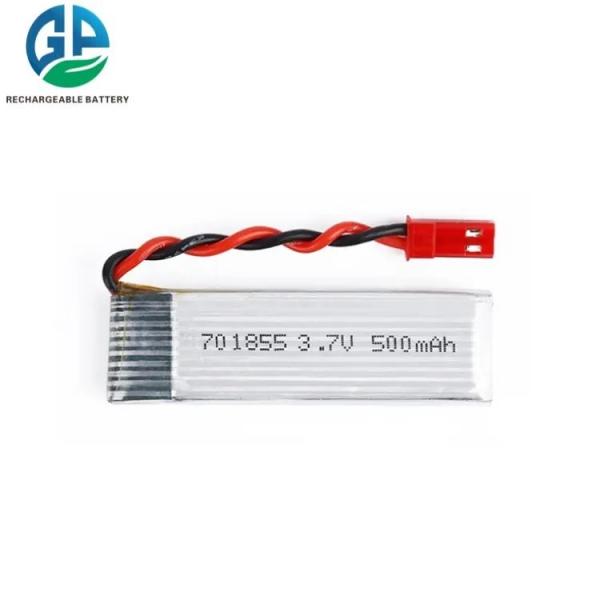 lipo polymer battery KC CE Li-Ion 701855 3.7v 500mah Lithium Polymer Battery